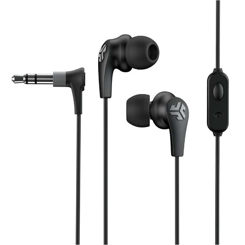 JLab JBuds Pro Signature Schwarz - In-Ear-Kopfhörer (eingebautes Mikrofon, Fernbedienung) von JLAB