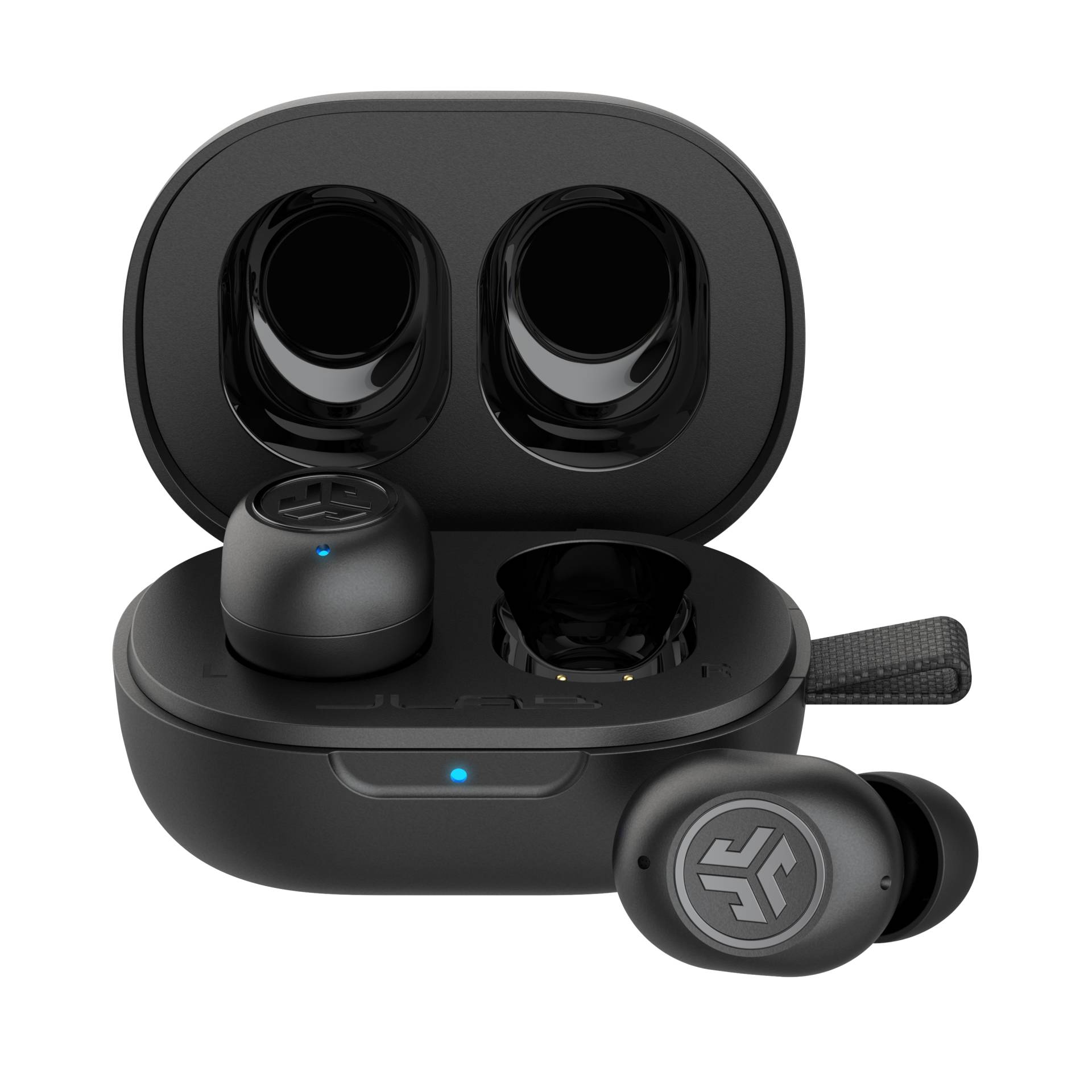 Jlab JBuds Mini True Wireless Earbuds- Black Bluetooth In-Ear-Kopfhörer, Integriertes Mikrofon von JLAB