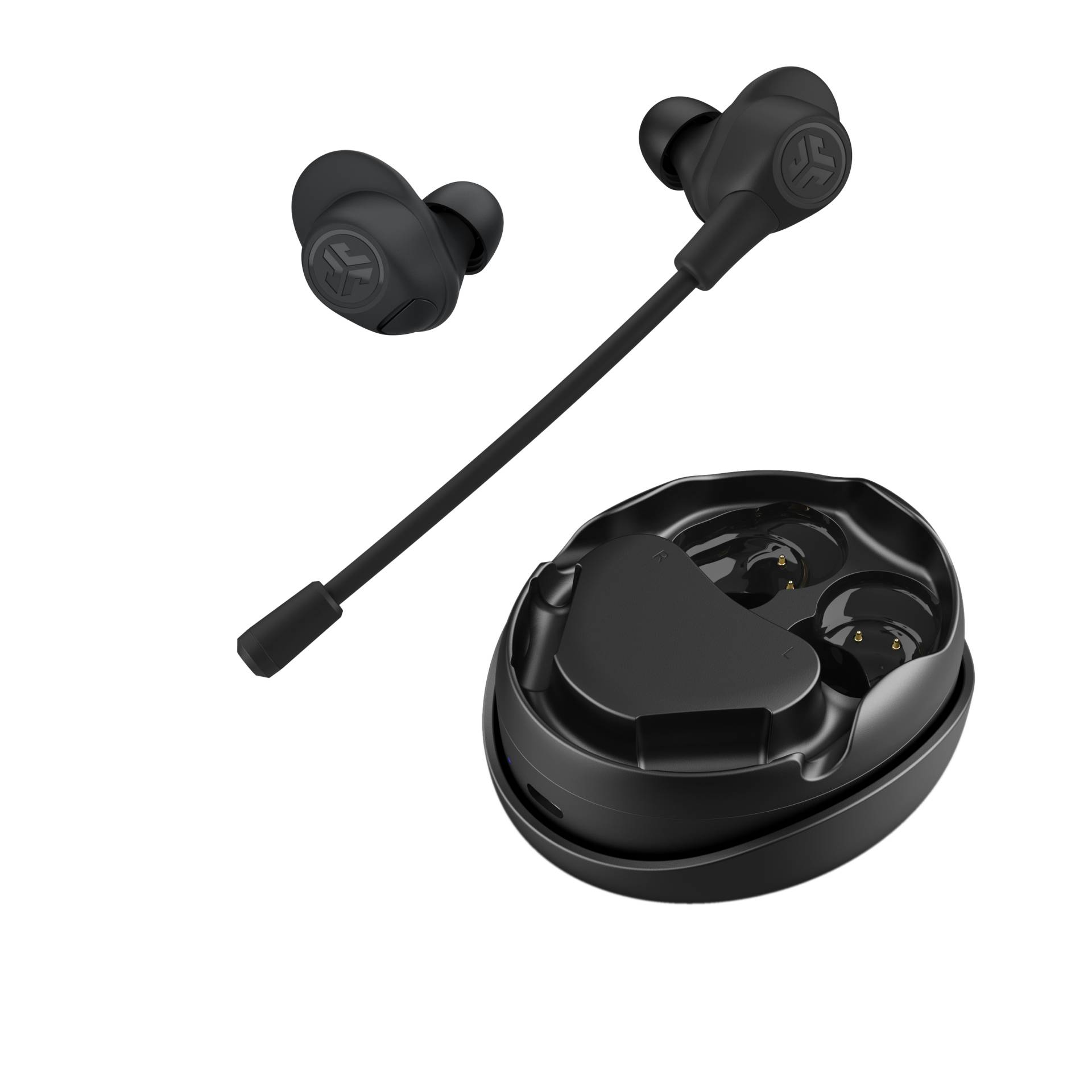 Jlab Work Buds True Wireless Earbuds Black Bluetooth In-Ear-Kopfhörer, Abnehmbares Mikrofon mit Geräuschunterdrückung Jlab Work Buds True Wireless Earbuds Black Bluetooth In-Ear-Kopfhörer, Abnehmbares Mikrofon mit Geräuschunterdrückung von JLAB