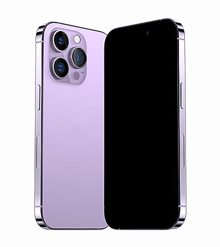 Dummy Premium Displaymodell Handy für Apples iPhone Max Pro 14, Deep Purple Nachbildungsgerät für Display und Streich, kompatibel mit iPhone-Hüllen – Max Pro 14, Deep Purple von JLE
