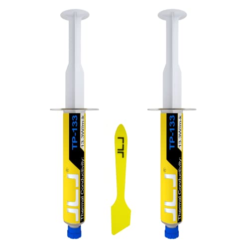 JLJ Wärmeleitpaste, 80g CPU Paste Wärmeleitpaste Kühlkörper enthalten 6 Werkzeugsätze für IC/Prozessor/CPU/GPU/PS4/alles Kühler, Hochleistungs-Wärmeleitpaste auf Kohlenstoffbasis von JLJ