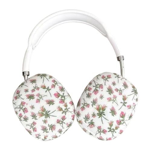 JLSDBMZ Schutzhülle für AirPods Max, niedliches exquisites Blumenmuster-Druck-Design, floraler Stoßpuffer, Kopfhörer, Ohrstöpsel, Schutzhülle für Mädchen und Damen, Rosa JLSDBMZ Schutzhülle für AirPods Max, niedliches exquisites Blumenmuster-Druck-Design, floraler Stoßpuffer, Kopfhörer, Ohrstöpsel, Schutzhülle für Mädchen und Damen, Rosa von JLSDBMZ