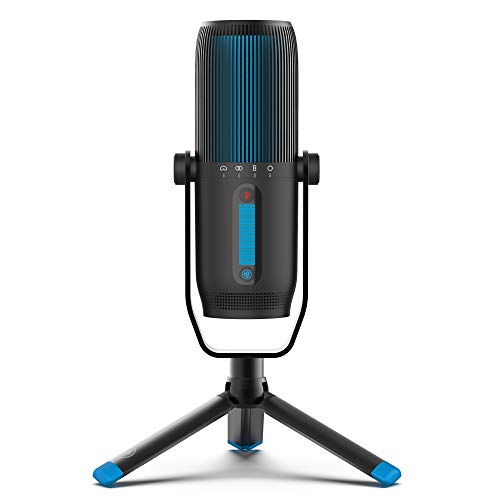 JLab Audio Talk Pro USB Mikrofon PC Plug und Play Professionelle Auflösung in Studioqualität, 4 Richtcharakteristiken, Lautstärkeregelung, Stummschaltung – Streaming Mikrofon, Podcast JLab Audio Talk Pro USB Mikrofon PC Plug und Play Professionelle Auflösung in Studioqualität, 4 Richtcharakteristiken, Lautstärkeregelung, Stummschaltung – Streaming Mikrofon, Podcast von JLab