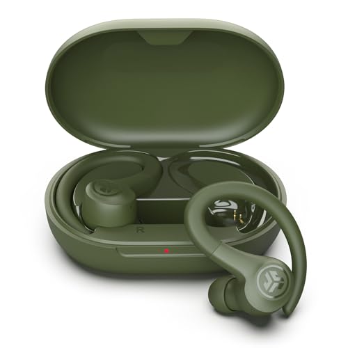 JLab Go Air Sport+ Kopfhörer Bluetooth, Sportkopfhörer 35+ Std., True Wireless In Ear Kopfhörer kabellos für Läufer, Joggen, IP55-schweißresistent, USB-C Ladecase, Be Aware-Modus, Grün JLab Go Air Sport+ Kopfhörer Bluetooth, Sportkopfhörer 35+ Std., True Wireless In Ear Kopfhörer kabellos für Läufer, Joggen, IP55-schweißresistent, USB-C Ladecase, Be Aware-Modus, Grün von JLab