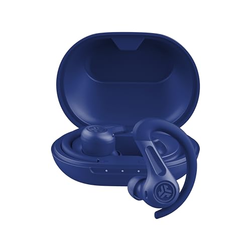 JLab JBuds Air Sport ANC 4 Kopfhörer In Ear, Sportkopfhörer Bluetooth, 60+ Std., Noise Cancelling True Wireless Kopfhörer kabellos mit USB-C Ladebox, IP66-schweißresistent, Multipoint, Kobalt JLab JBuds Air Sport ANC 4 Kopfhörer In Ear, Sportkopfhörer Bluetooth, 60+ Std., Noise Cancelling True Wireless Kopfhörer kabellos mit USB-C Ladebox, IP66-schweißresistent, Multipoint, Kobalt von JLab