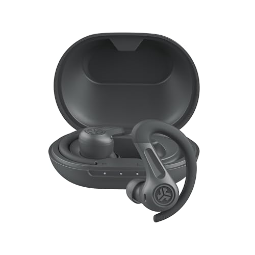 JLab JBuds Air Sport ANC 4 Kopfhörer In Ear, Sportkopfhörer Bluetooth, 60+ Std., Noise Cancelling True Wireless Kopfhörer kabellos mit USB-C Ladebox, IP66-schweißresistent, Multipoint, Schwarz JLab JBuds Air Sport ANC 4 Kopfhörer In Ear, Sportkopfhörer Bluetooth, 60+ Std., Noise Cancelling True Wireless Kopfhörer kabellos mit USB-C Ladebox, IP66-schweißresistent, Multipoint, Schwarz von JLab