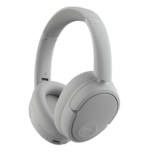 JLab JBuds LUX ANC Smart Noise Cancelling Kopfhörer - Over Ear Kopfhörer Bluetooth kabellos mit Mikrofon und aktiver Geräuschunterdrückung, 70+ Std. Spielzeit, faltbare Bluetooth Kopfhörer, Wolkenweiß JLab JBuds LUX ANC Smart Noise Cancelling Kopfhörer - Over Ear Kopfhörer Bluetooth kabellos mit Mikrofon und aktiver Geräuschunterdrückung, 70+ Std. Spielzeit, faltbare Bluetooth Kopfhörer, Wolkenweiß von JLab