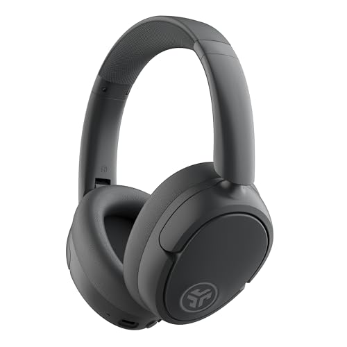 JLab JBuds LUX ANC Smart Noise Cancelling Over Ear Kopfhörer Bluetooth kabellos mit Mikrofon und aktiver Geräuschunterdrückung, 70+ Std. Spielzeit, Faltbare Bluetooth Kopfhörer, Graphit JLab JBuds LUX ANC Smart Noise Cancelling Over Ear Kopfhörer Bluetooth kabellos mit Mikrofon und aktiver Geräuschunterdrückung, 70+ Std. Spielzeit, Faltbare Bluetooth Kopfhörer, Graphit von JLab