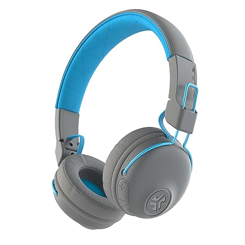 JLab Audio Studio Wireless Kopfhörer, Bluetooth Kopfhörer mit 30+ Stunden Akkulaufzeit und Custom EQ3-Sound, On-Ear Kopfhörer mit Mikro, Grau JLab Audio Studio Wireless Kopfhörer, Bluetooth Kopfhörer mit 30+ Stunden Akkulaufzeit und Custom EQ3-Sound, On-Ear Kopfhörer mit Mikro, Grau von JLab