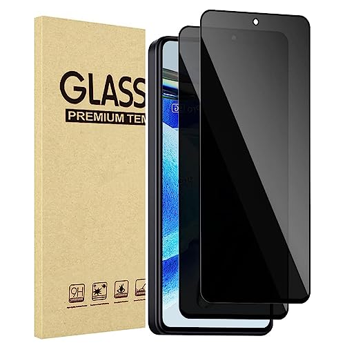 JMDZDL Sichtschutz für Xiaomi Redmi Note 12 Pro 5G Schutzfolie, [2 Stück] Anti-Spähen Privacy Panzerglasfolie für Redmi Note 12 Pro 5G/ Poco X5 Pro 5G Anti-Spy Displayschutzfolie Gehärtetes Glas von JMDZDL