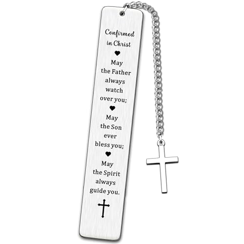 JMIMO Christliches Lesezeichen, Geschenke zur Konfirmation, Kommunion, Geschenke für Mädchen, Jungen, Bibelvers, Lesezeichen für Damen und Herren JMIMO Christliches Lesezeichen, Geschenke zur Konfirmation, Kommunion, Geschenke für Mädchen, Jungen, Bibelvers, Lesezeichen für Damen und Herren von JMIMO