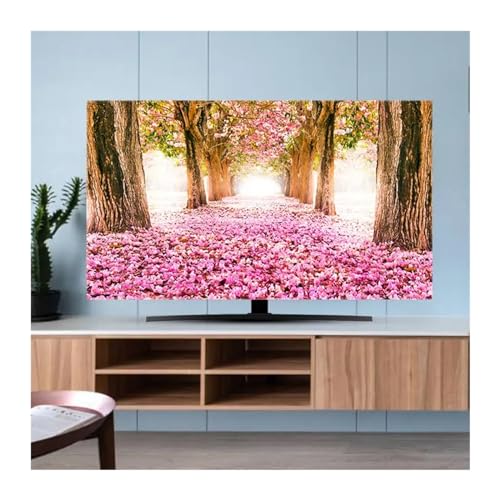 JMORCO Schutzhülle Fernseher Outdoor TV-Abdeckung Staubschutztuch 32-70 Zoll Höhe Qualität Haushalt Hängender Desktop Gebogener TV Universal(06,32inch 80x50cm) von JMORCO