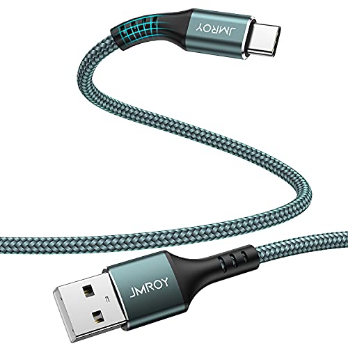 USB C Kabel 3.1A Schnellladung，JMROY USB C Ladekabel Schnellladekabel Typ C Kabel Sync Schnellladekabel für für Samsung S20 S9 S8 Plus S10 Note 10 9 8 V30 V20 G6（1M） von JMROY