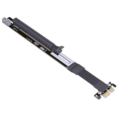 JMT ADT-M13SD-WK PCIe4.0x16 auf x1 A-Karte N-Card Verlängerungskabel 16G/BPS für Grafikkarte RTX3090 RX6800xt (35 cm) von JMT