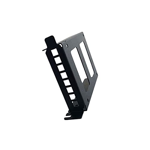 JMT Metall-PCI-Steckplatz, 6,3 cm IDE/SATA/SSD/HDD Montagehalterung, Rückwandhalterung, Festplattenadapterfach, Caddy mit Sata-Datenkabel (halbe Höhe) von JMT