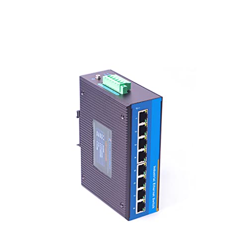 JMT USR-ISG RJ45 Ports Gigabit Industrial Switch 10/100/1000Mbps Rate IP40 Schutz EMC Level 3 mit 5, 8, 16 /POE elektrischen Ports (POE 8-Port) von JMT