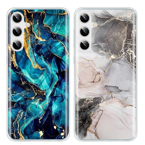 JMTALL 2X Hülle für Samsung Galaxy A05s Silikon Handyhülle Case Gold Blau Grau Marmor Motiv Ultra Dünn Weiche TPU Silikon Stoßfeste Schutzhülle für Samsung Galaxy A05s JMTALL 2X Hülle für Samsung Galaxy A05s Silikon Handyhülle Case Gold Blau Grau Marmor Motiv Ultra Dünn Weiche TPU Silikon Stoßfeste Schutzhülle für Samsung Galaxy A05s von JMTALL
