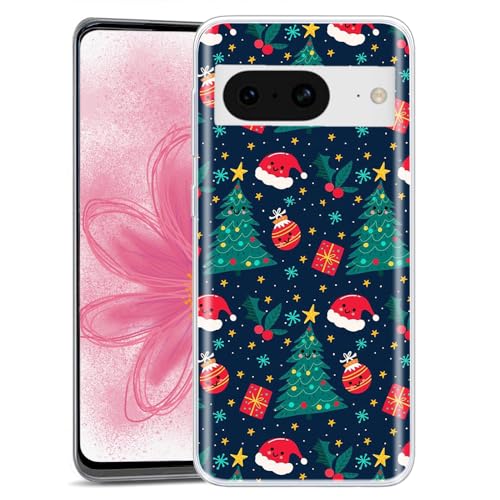 JMTALL Hülle für Google Pixel 8 Silikon Handyhülle Case Weihnachtsbäume Motiv Dünne Weiche TPU Silikon Transparent Schutzhülle für Google Pixel 8 - Strümpfe JMTALL Hülle für Google Pixel 8 Silikon Handyhülle Case Weihnachtsbäume Motiv Dünne Weiche TPU Silikon Transparent Schutzhülle für Google Pixel 8 - Strümpfe von JMTALL
