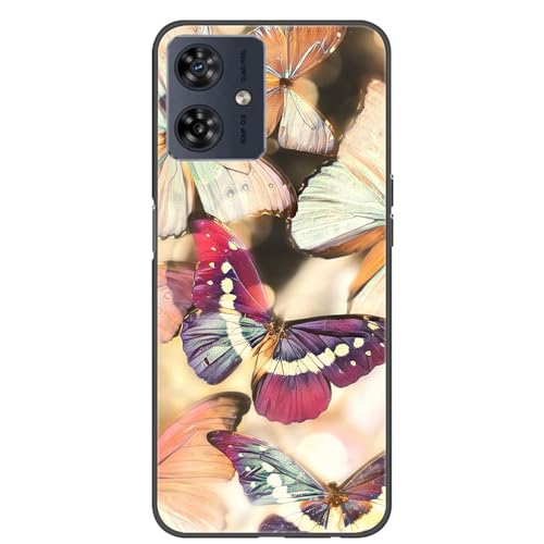 JMTALL Hülle für Motorola Moto G54 5G Silikon Handyhülle Case Schmetterlinge Motiv Ultra Dünn Weiche TPU Silikon Stoßfeste Schutzhülle für Moto G54 5G JMTALL Hülle für Motorola Moto G54 5G Silikon Handyhülle Case Schmetterlinge Motiv Ultra Dünn Weiche TPU Silikon Stoßfeste Schutzhülle für Moto G54 5G von JMTALL
