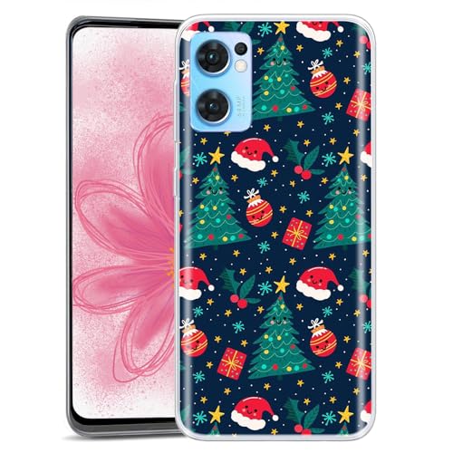 JMTALL Hülle für Oppo Find X5 Lite Silikon Handyhülle Case Weihnachtsbäume Motiv Dünne Weiche TPU Silikon Transparent Schutzhülle für Oppo Find X5 Lite - Strümpfe JMTALL Hülle für Oppo Find X5 Lite Silikon Handyhülle Case Weihnachtsbäume Motiv Dünne Weiche TPU Silikon Transparent Schutzhülle für Oppo Find X5 Lite - Strümpfe von JMTALL