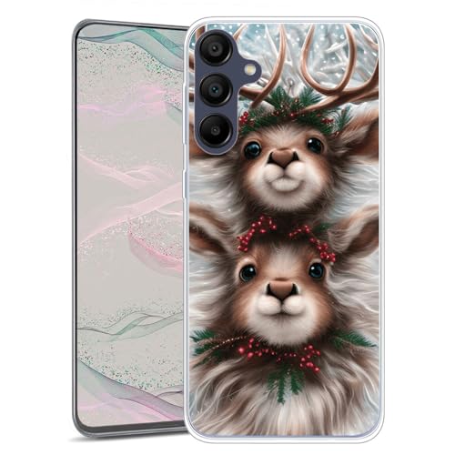 JMTALL Hülle für Samsung Galaxy A05s Silikon Handyhülle Case Weihnachts-Elch Motiv Ultra Dünn Weiche TPU Silikon Stoßfeste Schutzhülle für Samsung Galaxy A05s JMTALL Hülle für Samsung Galaxy A05s Silikon Handyhülle Case Weihnachts-Elch Motiv Ultra Dünn Weiche TPU Silikon Stoßfeste Schutzhülle für Samsung Galaxy A05s von JMTALL