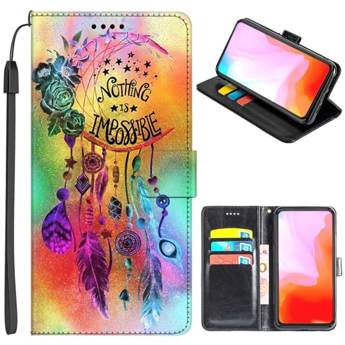 JMTALL Hülle für Samsung Galaxy S24 Klappbar PU Leder Flip Cover Handytasche Traumfänger Motiv Klapphülle mit Magnetisch Kartenfach Standfunktion Schutzhülle für Samsung Galaxy S24 JMTALL Hülle für Samsung Galaxy S24 Klappbar PU Leder Flip Cover Handytasche Traumfänger Motiv Klapphülle mit Magnetisch Kartenfach Standfunktion Schutzhülle für Samsung Galaxy S24 von JMTALL