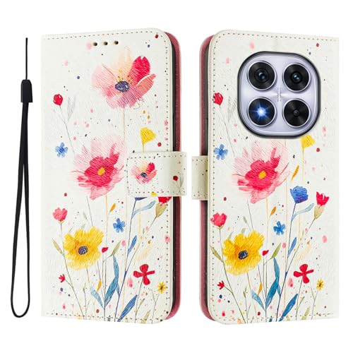 JMTALL Hülle für Xiaomi Poco X7 5G Klappbar PU Leder Flip Cover Handytasche Malerei Blumen Motiv Klapphülle mit Magnetisch Kartenfach Standfunktion Schutzhülle JMTALL Hülle für Xiaomi Poco X7 5G Klappbar PU Leder Flip Cover Handytasche Malerei Blumen Motiv Klapphülle mit Magnetisch Kartenfach Standfunktion Schutzhülle von JMTALL
