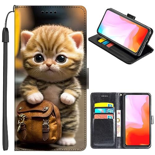 JMTALL Hülle für Xiaomi Redmi 13C Klappbar PU Leder Flip Cover Handytasche Lustige Katze Motiv Klapphülle mit Magnetisch Kartenfach Standfunktion Schutzhülle für Xiaomi Redmi 13C JMTALL Hülle für Xiaomi Redmi 13C Klappbar PU Leder Flip Cover Handytasche Lustige Katze Motiv Klapphülle mit Magnetisch Kartenfach Standfunktion Schutzhülle für Xiaomi Redmi 13C von JMTALL