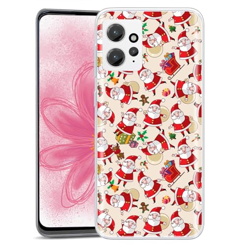 JMTALL Hülle für Xiaomi Redmi Note 12 4G Silikon Handyhülle Case Weihnachten Motiv Dünne Weiche TPU Silikon Transparent Schutzhülle für Xiaomi Redmi Note 12 4G - Santa JMTALL Hülle für Xiaomi Redmi Note 12 4G Silikon Handyhülle Case Weihnachten Motiv Dünne Weiche TPU Silikon Transparent Schutzhülle für Xiaomi Redmi Note 12 4G - Santa von JMTALL