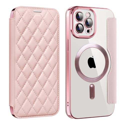 JMTALL Magnetisch Hülle für iPhone 12 Pro Kompatibel mit MagSafe Klappbar PU Leder Flip Cover Handytasche Klapphülle mit Kartenfach Schutzhülle für iPhone 12 Pro Rosa JMTALL Magnetisch Hülle für iPhone 12 Pro Kompatibel mit MagSafe Klappbar PU Leder Flip Cover Handytasche Klapphülle mit Kartenfach Schutzhülle für iPhone 12 Pro Rosa von JMTALL