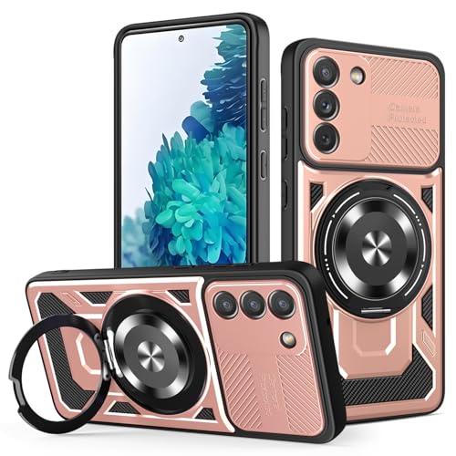 JMstore Hülle für Samsung Galaxy S20 FE, Kameraschutz 360°Metal Ring Ständer Schutzhülle, Silikon TPU Hart PC Handy Hüllen Schutzhülle Standard Stoßfest Cover - Rose Gold JMstore Hülle für Samsung Galaxy S20 FE, Kameraschutz 360°Metal Ring Ständer Schutzhülle, Silikon TPU Hart PC Handy Hüllen Schutzhülle Standard Stoßfest Cover - Rose Gold von JMstore