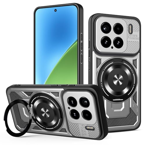 JMstore Hülle für Xiaomi Mi 15, Kameraschutz 360°Metal Ring Ständer Schutzhülle, Silikon TPU Hart PC Handy Hüllen Schutzhülle Standard Stoßfest Cover - Grau JMstore Hülle für Xiaomi Mi 15, Kameraschutz 360°Metal Ring Ständer Schutzhülle, Silikon TPU Hart PC Handy Hüllen Schutzhülle Standard Stoßfest Cover - Grau von JMstore