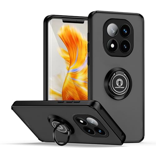JNERBUYI Bumper Handyhülle für Xiaomi Redmi Note 14 Pro 4G mit Ring, Schutzhülle mit 360°Magnetring, Hülle Stoßfeste mit Ständer. Robuste Cover Case. Schwarz JNERBUYI Bumper Handyhülle für Xiaomi Redmi Note 14 Pro 4G mit Ring, Schutzhülle mit 360°Magnetring, Hülle Stoßfeste mit Ständer. Robuste Cover Case. Schwarz von JNERBUYI