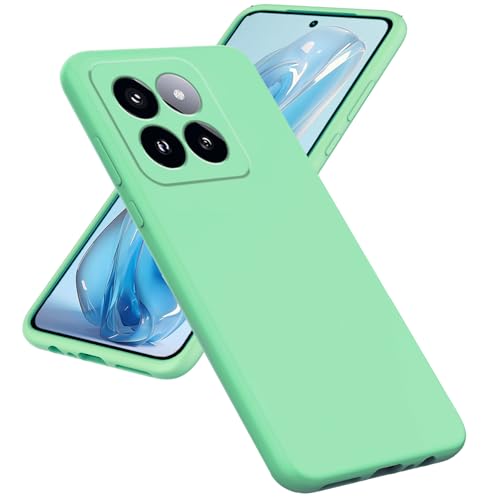 JNERBUYI Robuste Hülle für Honor 400 Lite 5G, Stoßfeste Bumper Handyhülle, Anti-Fingerabdruck Schutzhülle und Leicht zu Reinigende Cover Case. Minzgrün von JNERBUYI