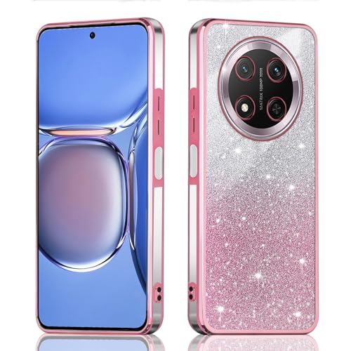 JNERBUYI Transparent Handyhülle für Honor Magic7 Lite/Magic 7 Lite/X9C, Schutzhülle Stoßfest, Hülle Ultra Dünn Exquisite Galvanisierte, Glitzernde Hülle für Mädchen.Pink JNERBUYI Transparent Handyhülle für Honor Magic7 Lite/Magic 7 Lite/X9C, Schutzhülle Stoßfest, Hülle Ultra Dünn Exquisite Galvanisierte, Glitzernde Hülle für Mädchen.Pink von JNERBUYI