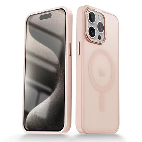 JNERBUYI Transparente Matt Hülle für iPhone 14 pro, Bumper Handyhülle mit Magnetische Schutzhülle, Acrylhülle + TPU Harte Hülle. Rosa JNERBUYI Transparente Matt Hülle für iPhone 14 pro, Bumper Handyhülle mit Magnetische Schutzhülle, Acrylhülle + TPU Harte Hülle. Rosa von JNERBUYI