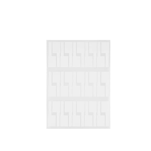 Labels Kabeletiketten Drahtkennzeichnungsmarkierungen Etiketten for Ladekabel Kabeletiketten Aufkleber(White-5sheet) von JNHGSHUAISDF
