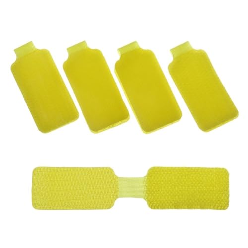 Labels Kabeletiketten Drahtkennzeichnungsmarkierungen Etiketten for Ladekabel Kabeletiketten Aufkleber(Yellow-writable) von JNHGSHUAISDF
