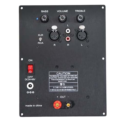 JNJOOD Aktives Lautsprecher-Board HiFi-Verstärker Hochleistungs-HiFi Hoch- und Niederfrequenz-600W-Verstärker-Board von JNJOOD