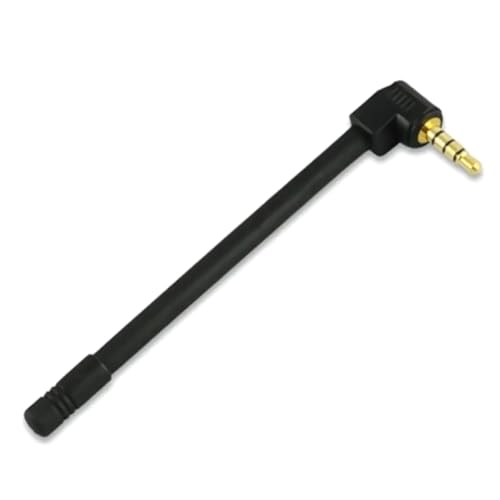 JNJOOD Antenne Musikanlage Indoor Sound Radio Stereo Receiver UKW Radio Antenne 3,5mm Stecker Zubehör von JNJOOD