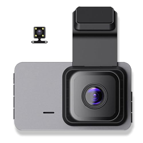 JNJOOD Auto Dashcam -DVR mit WiFi+GPS, HD Dual Dash Kamera Vorne und Hinten für 24 -Stunden -Parküberwachung und -Aufnahme JNJOOD Auto Dashcam -DVR mit WiFi+GPS, HD Dual Dash Kamera Vorne und Hinten für 24 -Stunden -Parküberwachung und -Aufnahme von JNJOOD