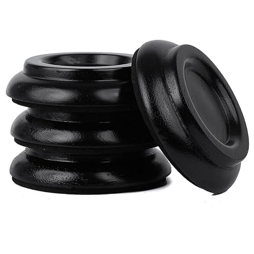 JNJOOD Klavier Caster Tassen KlavierräDer Aufrechte Klavierbein Fuß Polster Protektoren Set Von 4, Schwarz JNJOOD Klavier Caster Tassen KlavierräDer Aufrechte Klavierbein Fuß Polster Protektoren Set Von 4, Schwarz von JNJOOD