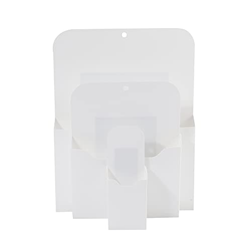 JNJOOD Magnetische Akten Halterung, GroßE KüHlschrank Tasche für Whiteboard, BüRo, KüHlschrank, Schließ Fach (L, M und) von JNJOOD