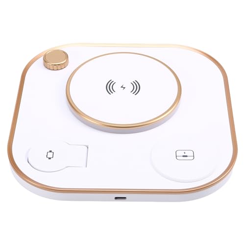JNJOOD Multifunktionales Faltbares Mobiles Magnetisches Kabelloses Ladegerät mit Lampe, Handy, Uhr, Kopfhörer, 15 W, Desktop-Ladegerät, B JNJOOD Multifunktionales Faltbares Mobiles Magnetisches Kabelloses Ladegerät mit Lampe, Handy, Uhr, Kopfhörer, 15 W, Desktop-Ladegerät, B von JNJOOD