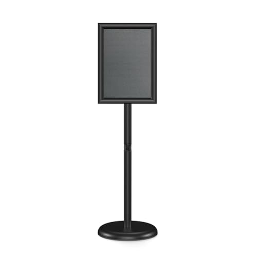 JNJOOD Sign Holder Stand Verstellbarer Schildhalter für 8,5 X 11 Poster Zur Werbung von JNJOOD