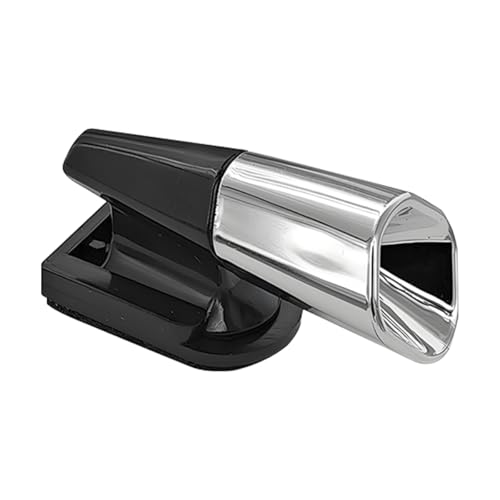 JNNJ 4Pcs Auto-Wildwarnpfeife, Ultraschall-Wildwarngerät, Alarmhupe zur Abwehr von Tieren, Um Zusammenstöße zu Vermeiden, Schutz für Pkw Lkw und Motorräder(Silber) von JNNJ