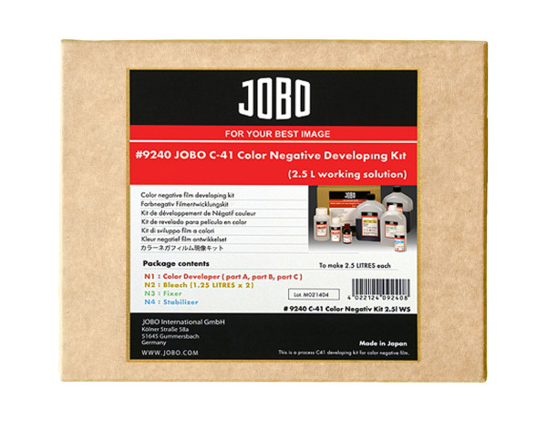 JOBO 9240 | JOBO C-41 Farbnegativ-Entwickler Kit 2,5L von JOBO