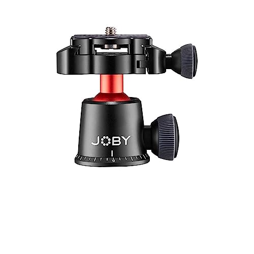 JOBY BallHead 3K PRO präzisionsgefertigter Kugelkopf, Made in Italy (mit Arca-Swiss-kompatibler Schnellwechselplatte für Premium-CSC- und spiegellose Kameras, Traglast bis zu 3 kg), JB91568-BWW von JOBY