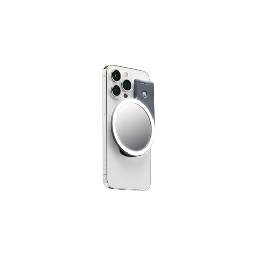 JOBY Beamo Ringlicht, Kompatibel mit MagSafe, LED Ringlicht, Mit Jedem Smartphone Nutzbar Dank des Mitgelieferten Kleberings, Ringlicht für Handys, Magnetisches Ringlicht Kompatibel mit iPhone, Grau JOBY Beamo Ringlicht, Kompatibel mit MagSafe, LED Ringlicht, Mit Jedem Smartphone Nutzbar Dank des Mitgelieferten Kleberings, Ringlicht für Handys, Magnetisches Ringlicht Kompatibel mit iPhone, Grau von JOBY