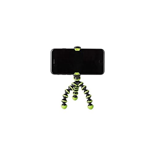 JOBY GorillaPod Mobile Mini, Flexibles Smartphone Mini-Stativ, Kompatibel mit iPhone, Android und Windows-Smartphones, für Content-Erstellung, Vlogging, Live-Streaming, Tik Tok - Schwarz und Grün von JOBY